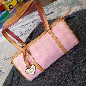Dooney & Bourke IT Collection Pink Barrel Bag